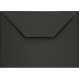 Lion Design-R-Line Poly Envelope,9 3/8 x 13 Inches, Opaque Charcoal Gray (Black), Pack of 6 (22080-CG-6P)