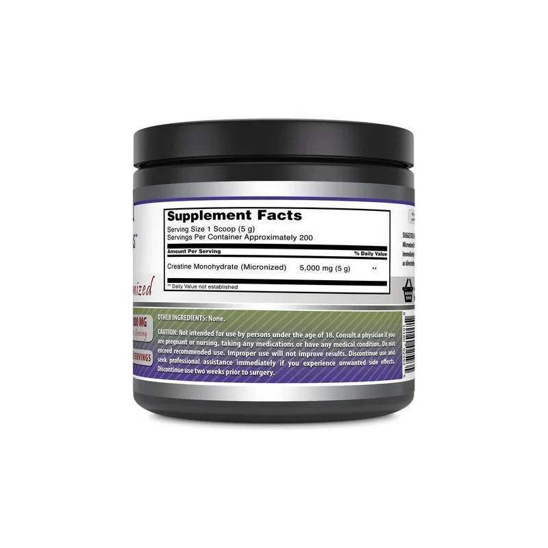 Amazing Formulas Creatina Monohidratada Micronizada 5000 Mg