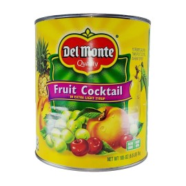 Del Monte Del Monte Fruit Cocktail Extra Light Syrup Net wt 105 Ounce