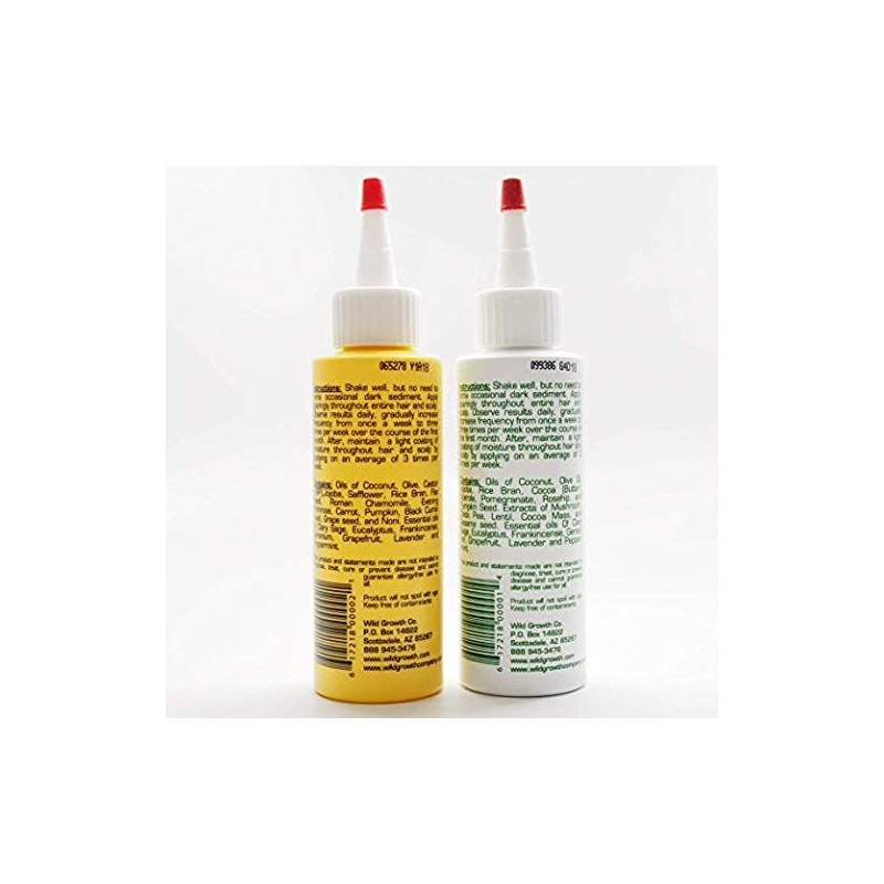 Wild Growth Sistema de cuidado del cabello, 4 onzas líquidas