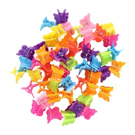 Nicear 50 Pieces Butterfly Scalp Decorations Mini Pinchers Kids Head Embellishments Girls Women Party Gifts for Daily Wear