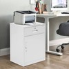 HAPPCUCOE 1 Drawer File Cabinet,Vertical File Storage Cabinet with Lock,