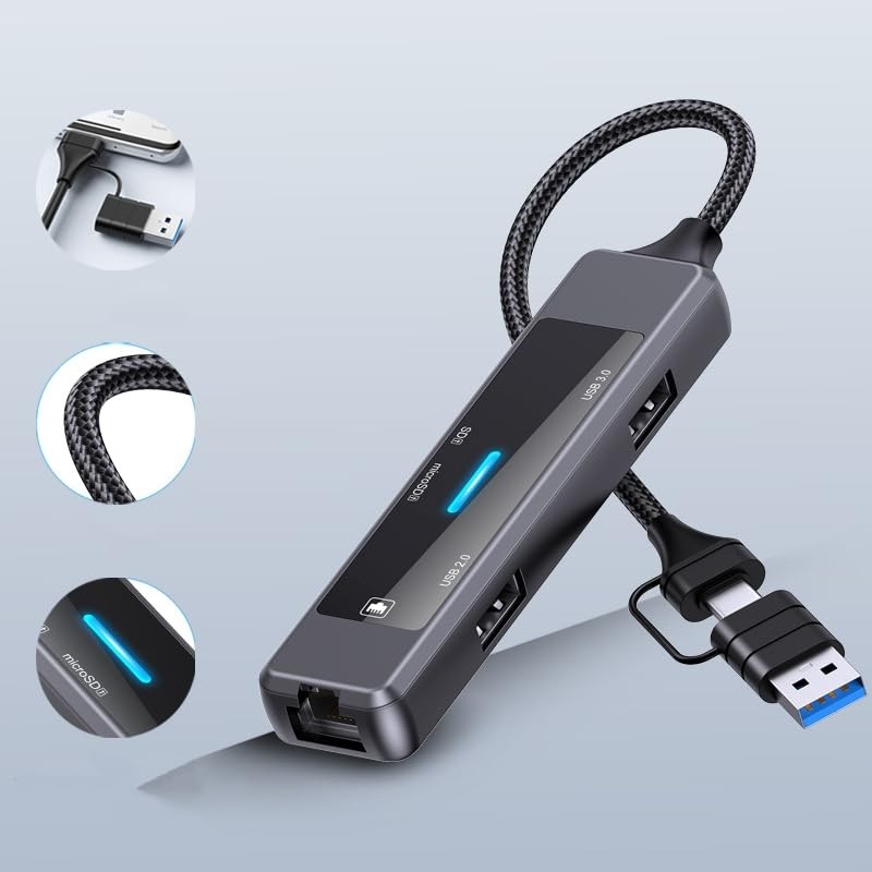USB C Hub HDMI 4K 60Hz, 5 in 1 Dock