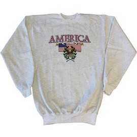 USA - Legacy Sweatshirt (X-Large) Grey