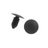 Motoforti 100pcs Plastic Rivets Fastener Fender Bumper Push Clips 11mm