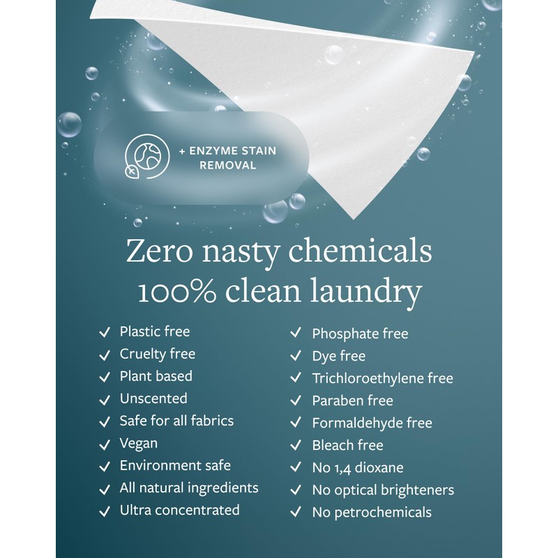 GroundLuxe Eco Detergent Sheets