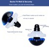 100Pcs Safety Eyes and Secure Washers - Thalinfayi 15mm Blue