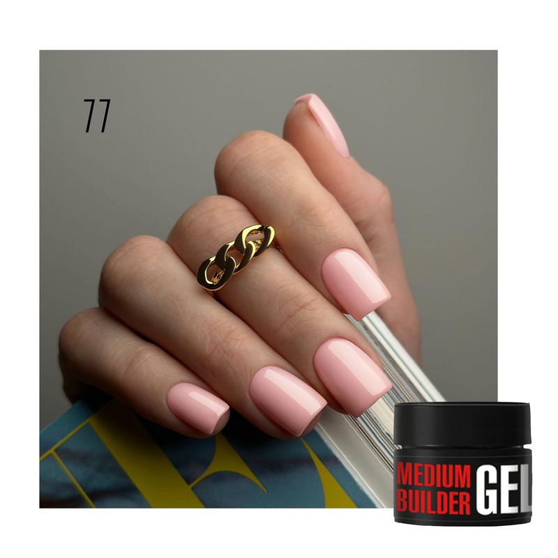 K Professional Builder - Medium Builder Gel Beige Pink Nail