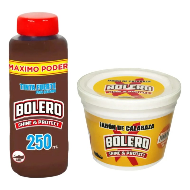 Kit Tinta Fuerte Bolero 250ml Y Jabón De Calabaza 175g