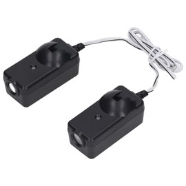 Garage Door Safety Sensor Kit, Compatible with, Chamberlain, Sears, Raynor, ABS Construction, High Safety with Infrared Technology