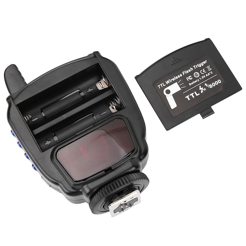 LCD Large Display Wireless TTL Flash Controller Trigger for Cameras(