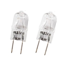 Wadoy WB36X10213 Microwave Light Bulbs G8 120V 20W Bulb Compitable with G-E Halogen Oven Parts (2 Packs) WB25X10019 WB08X10050 WB36X10246