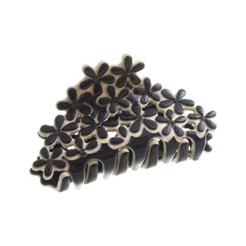Vingtaine H7157-NY Mini Flower Hair Claw Floral Ornate Office Hair Clip Hair Access