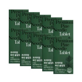 [Fit] Premium Fine Pine Needle Extract 60 Tablets x 10 Boxes / 핏] 프리미엄 파인 솔잎정 60정 X 10박스