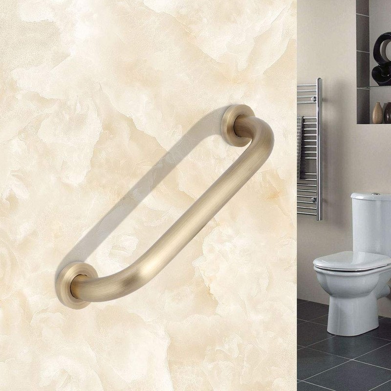 Brass Bath Handle 30 cm Safety Sunter Support Handrail 12