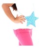 shu-shi las niñas lentejuelas Star Shaped Purse Bag largo cinta