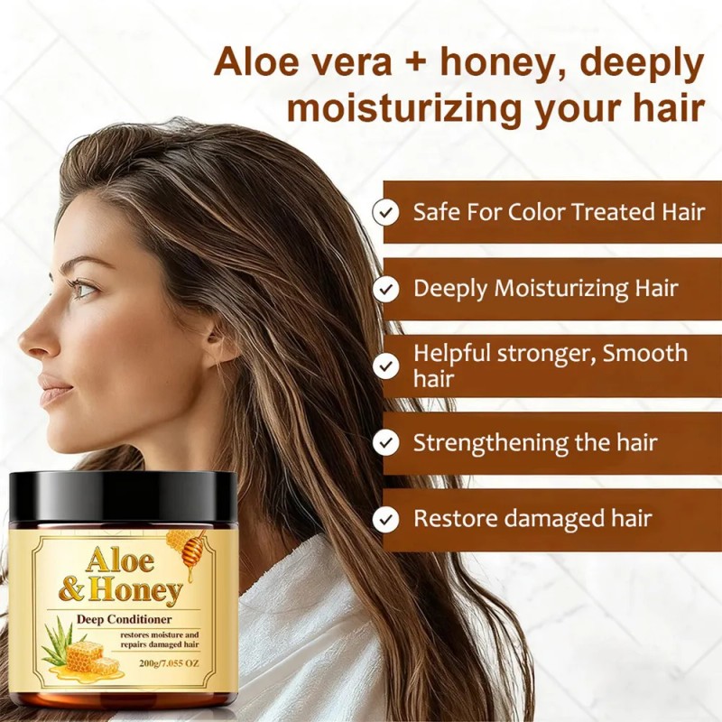 D Acondicionador Profundo Aloe Repara Hidrata Todo Cabello