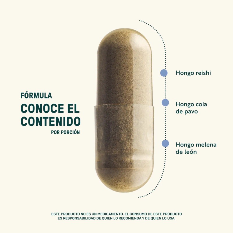 Zen Blend Life 360 180 Cpsulas Reishi Cola De Pavo