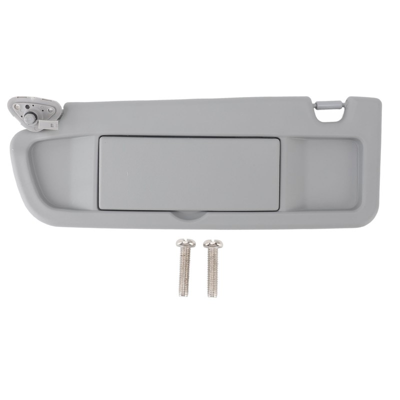 Sun Visor Grey Stylish Look Sun Shielding Visor Mirror with