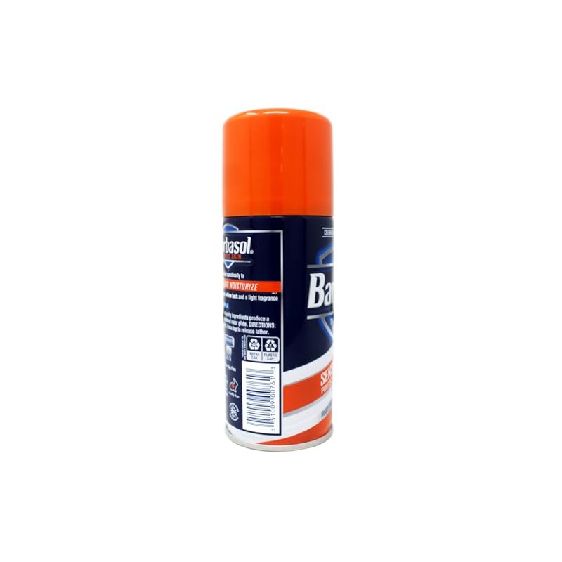 Barbasol Shave Cream 7 Ounce (Sensitive Skin, Pack of 3)Q