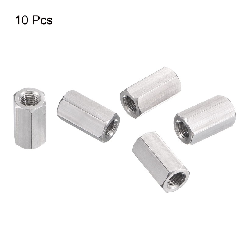 sourcing map M5 x 0.8-Pitch 15mm Length 304 Stainless Steel