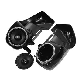 XMT-MOTO Lower Vented Leg Fairings w/ 6.5‘’ Speakers fits for Harley Davidson touring FLT, FLHT, FLHTCU,FLHRC, Road King, Street Glide, Electra Glide, Ultra-Classic, Road Glide 1983-2013