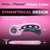 Pink Power Electric Fabric Scissors for Crafts, Sewing, Cardboard, Carpet