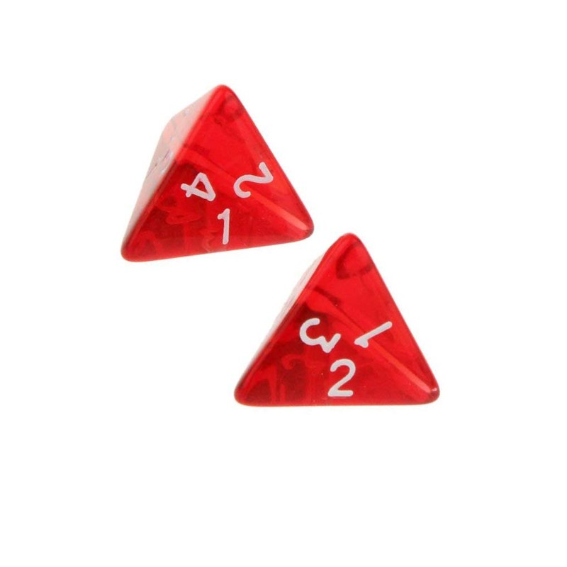 Yiotfandoll 10PCS Polyhedral Dice 20mm D4 for Dungeons and Dragons