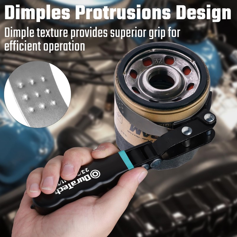 DURATECH Extra Small Swivel Oil Filter Wrench, Oil Filter Removal