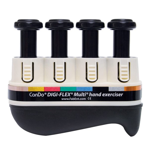 CanDo 10-3745 Digi-Flex Multi Basic Starter Pack, Frame and 4 Black Buttons, X-Heavy,Black: X-Heavy