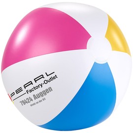 PEARL Ball: Inflatable Water Ball, Multi-Colour, Diameter 33 cm (Inflatable Beach Ball, Inflatable Ball)