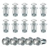 OwnMy 15PCS M6 x 25 Hollow Door Anchors and Screws