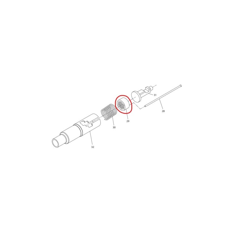 Ingersoll Rand Replacement Part PF2219-21 - Needle Holder for Ingersoll
