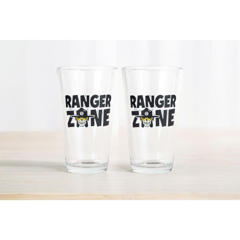 Beer Snob Barware Amstel Lite Pint Glass - Set of