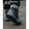 IRON JIA'S Motorcycle Shoes for Men, Waterproof Anti-Slip Breathable Street