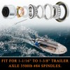4 Sets Trailer Bearing Kit 3500 lb Boat Trailer Axle