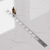 Neodrain 48 Inch Rectangular Linear Shower Drain with Brick Pattern