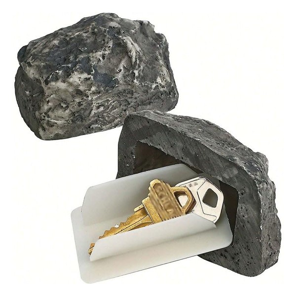 Fake Rock Key Hider Outdoor Safe for Vehicles, Waterproof Hide