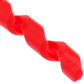 POFET 5pcs Bike Brake Shift Housing Covers Frame Protector Rubber Bicycle Cable Sleeve - Red