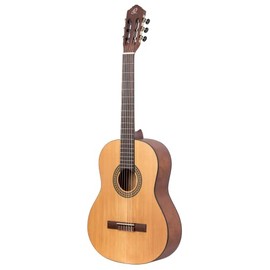 Ortega Guitars 6 String Student Series Left-Handed Full Size Nylon Classical Guitar, (RSTC5M-L)