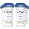 Dove 24h Antiperspirant Original Moisturising Cream 50ml, 6 Pack