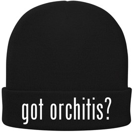 got Orchitis? - Soft Adult Beanie Cap, Black, One Size