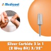 Silver Carbide 3 in 1 (2 Way Bit) Fine -CC20F-