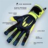 HO Soccer FIT Legend Torwarthandschuhe, Unisex, Erwachsene, Blau/Limette, Größe 10