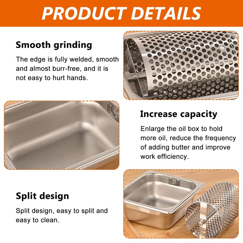 Stainless Steel Butter Roller, Butter Roller Belt, Butter Roller Tool,