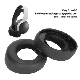 Replacement Ear Pads for Pulse 3D Wirelesss Headset, Ear Pads Cushions with Noise Isolation High Density Memory Foam, Soft Protein Leather, Earpads Cushions for Pulse 3D