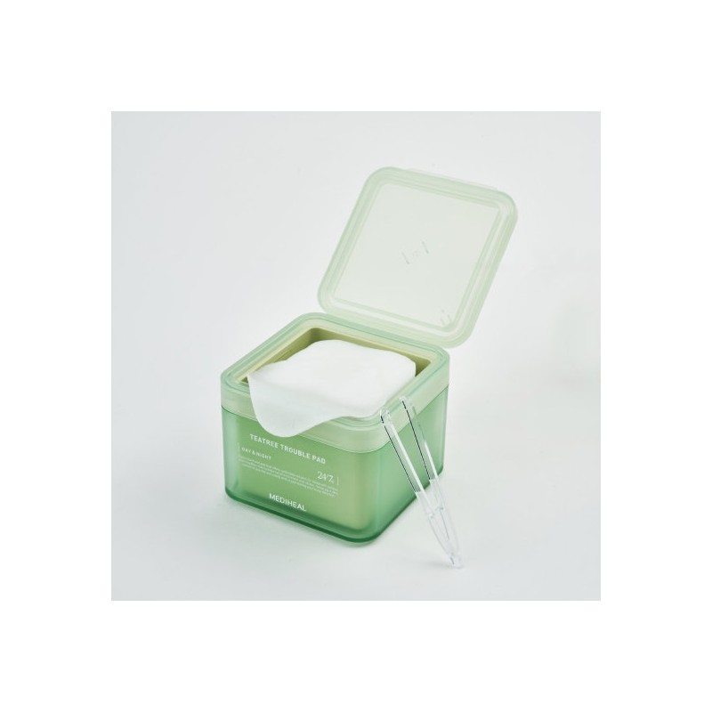 Mediheal Tea Tree Trouble Pads 100 Sheets + 100 Refill