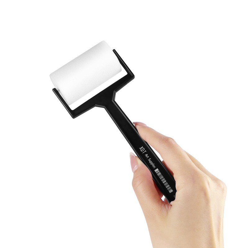 XDT- 2.5Inch Foam Paint Roller 12Pcs Set, Sponge Paint Rollers