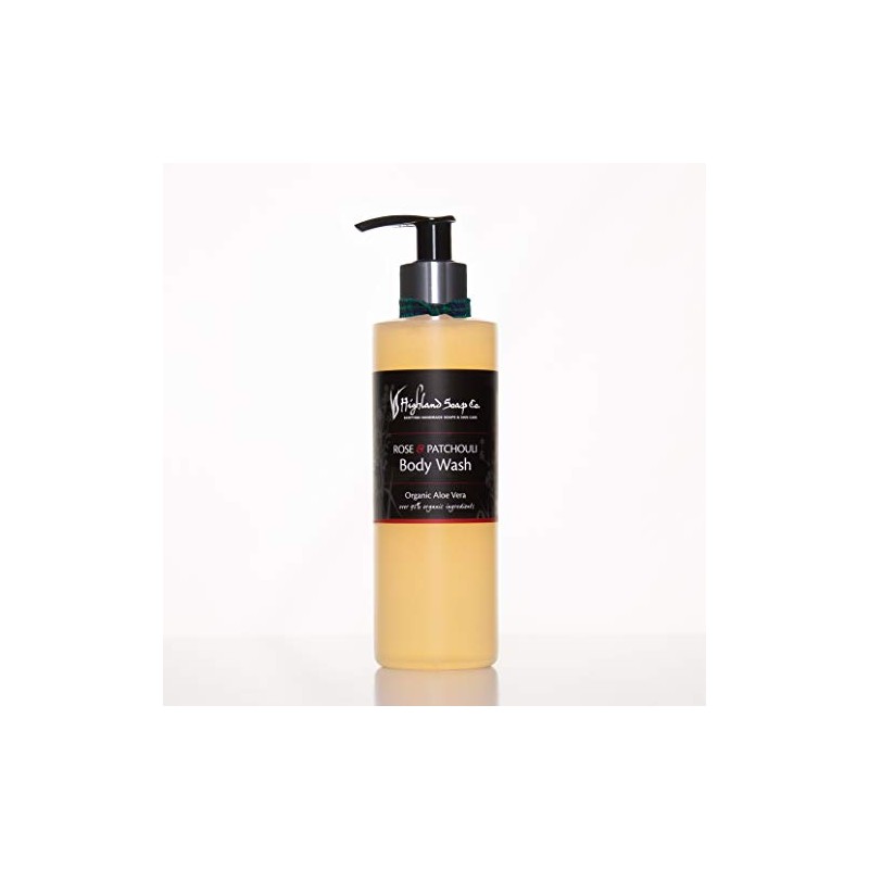 The Highland Soap Company Rose & Patchouli Shower Gel 250