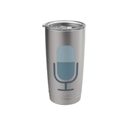 Studio Microphone Stainless Steel Insulated Tumbler